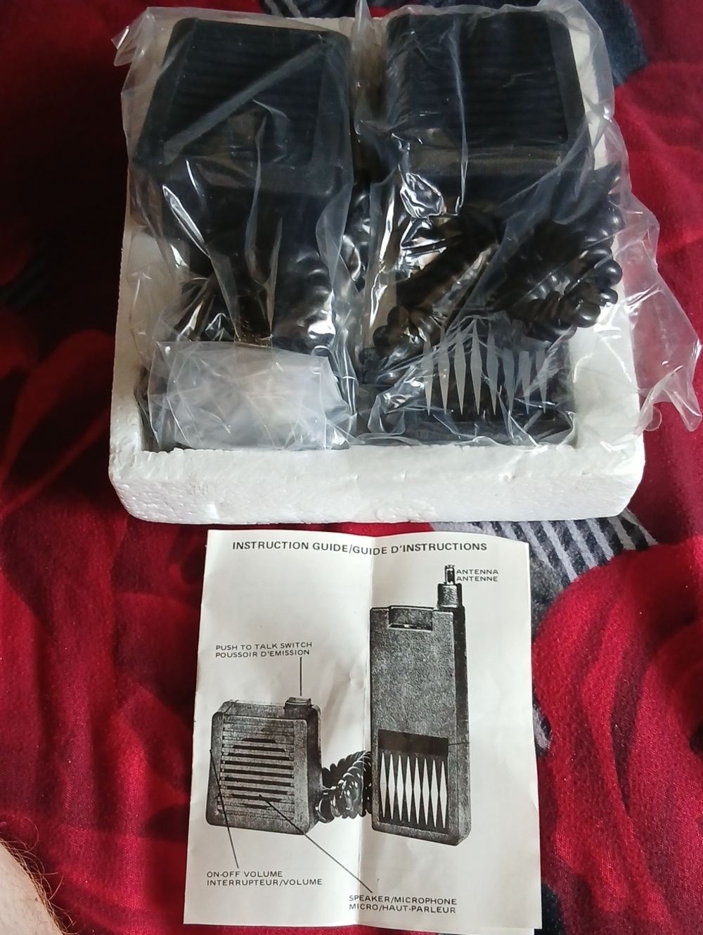 Vintage Handheld Pulser Walkie Talkies.